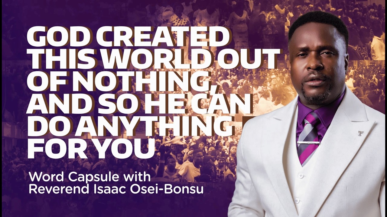 GOD CREATED THIS WORLD OUT OF NOTHING, AND SO HE CAN DO ANYTHING FOR YOU || BY REV OB cover art