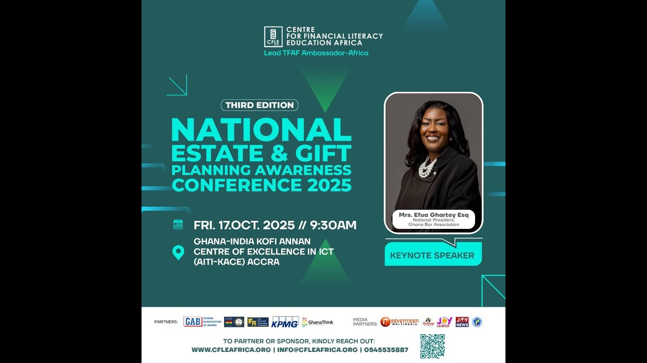 Keynote Address || National Estate & Gift Planning Awareness Conference 2025|| Mrs. Efua Ghartey Esq cover art