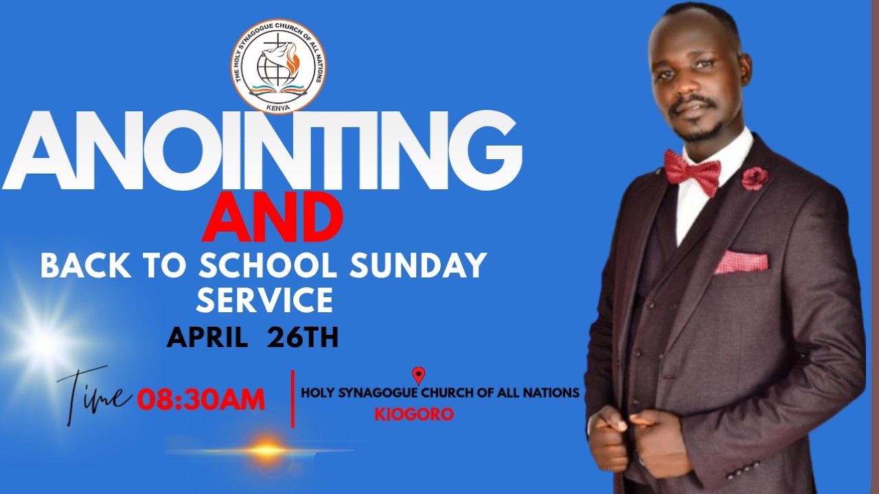 ANOINTING AND BACK TO SCHOOL SERVICE 26TH APRIL 2026 cover art