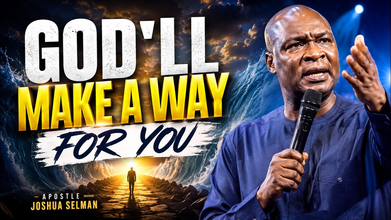 GOD'LL MAKE A WAY FOR YOU | Apostle Joshua Selman cover art