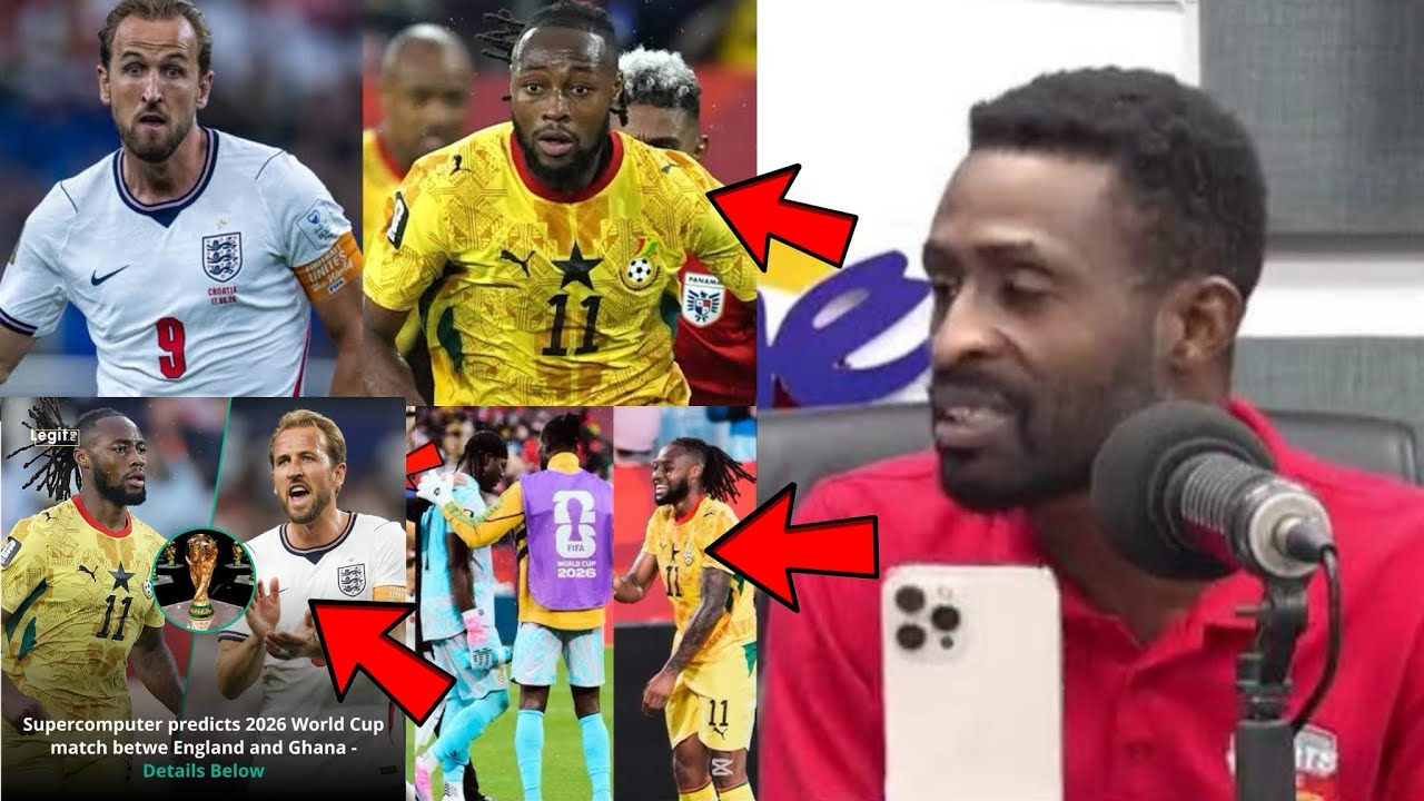England vs Ghana Game Preview: Listowel Reveals How Black Stars Can Beat The Three Lions cover art