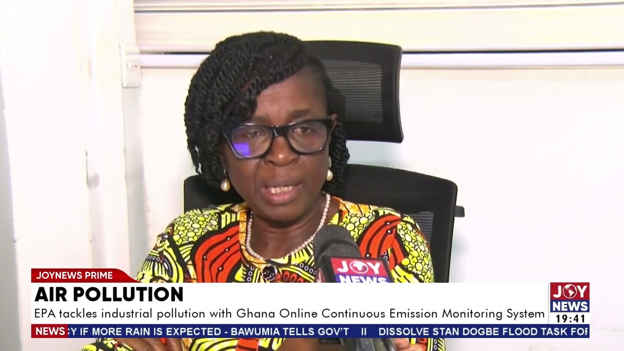EPA tackles industrial pollution with Ghana Online Continuous Emission Monitoring System. cover art