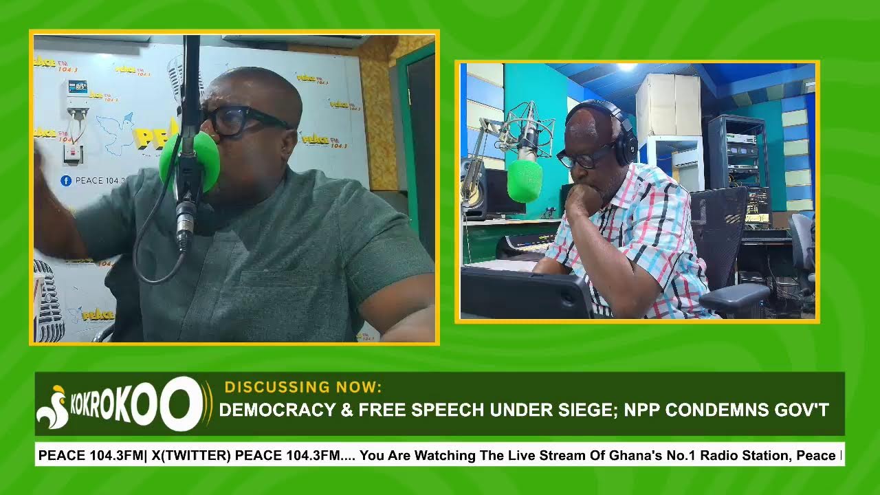 Kokrokoo Discussion Segment On Peace 104.3 FM (15/05/2026) cover art