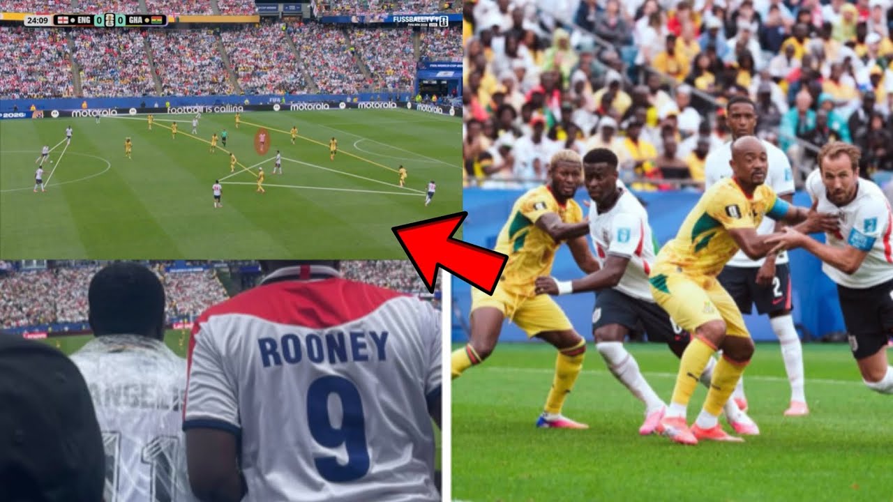 Ghana 0-0 England: Tactical Analysis On How Black Stars Players Took Harry Kane From The Game. cover art