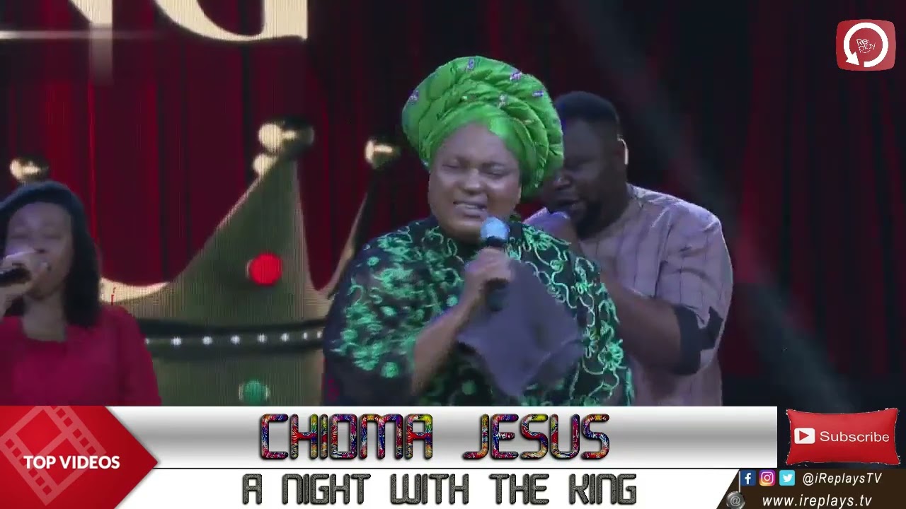 CHIOMA JESUS PRAISE | A NIGHT WITH THE KING 2022 cover art