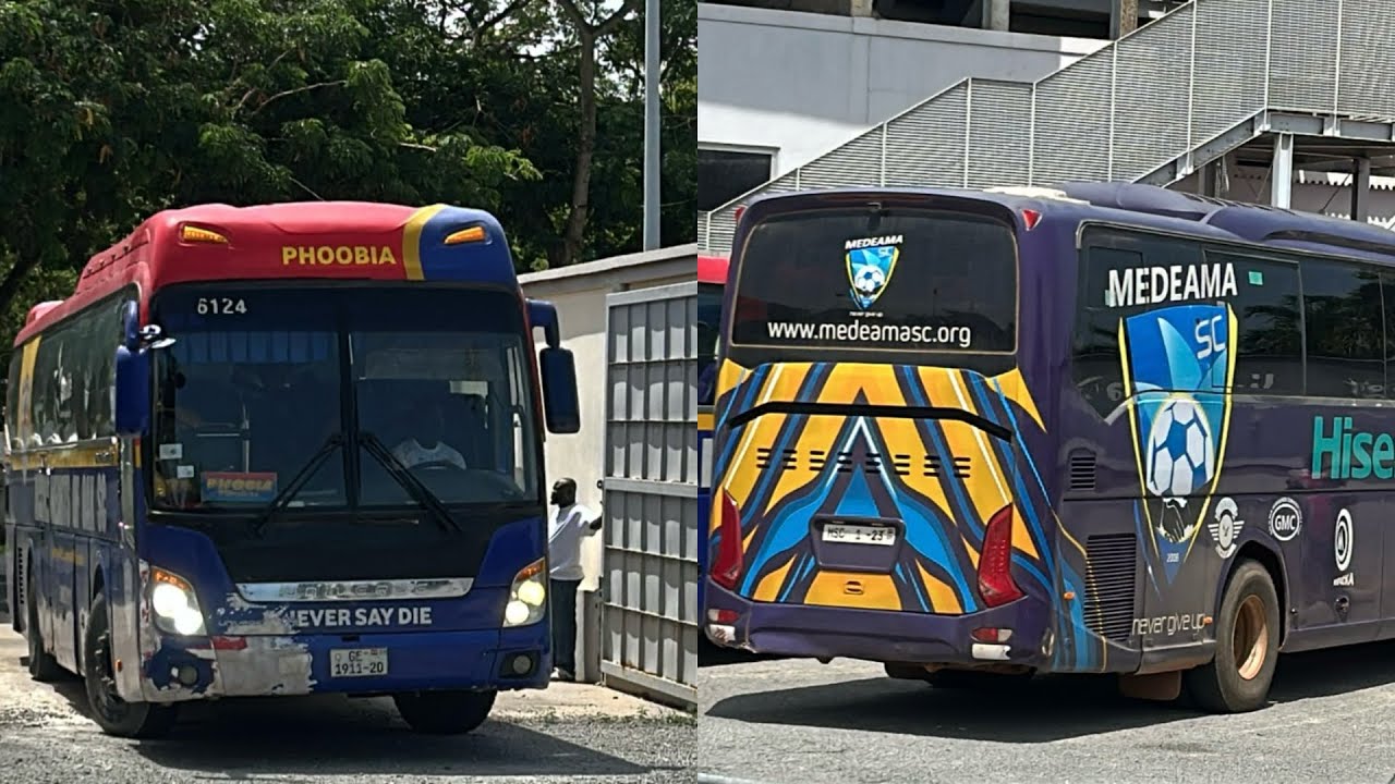 HEARTS OF OAK vs MEDEAMA SC : SUPER ARRIVALS BY BOTH TEAMS AHEAD OF THE BIG CLASH 🔥🥳 cover art