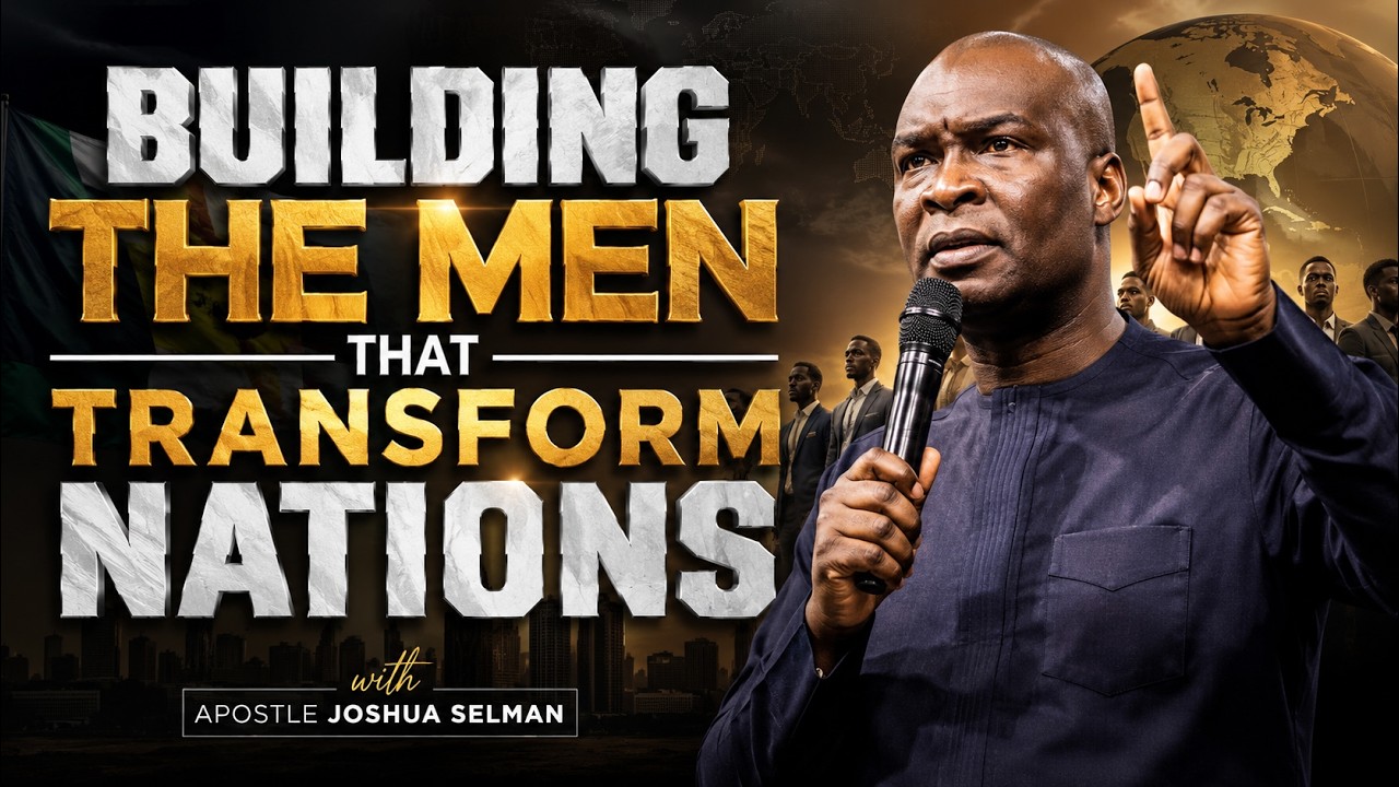 BUILDING THE MEN THAT TRANSFORM NATIONS with Apostle Joshua Selman cover art