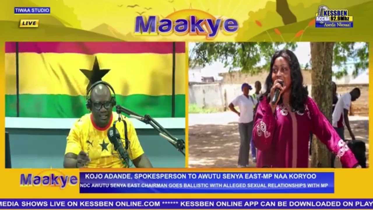 Female party executives in Awutu Senya East 'beg' MP and chairman to end feud cover art