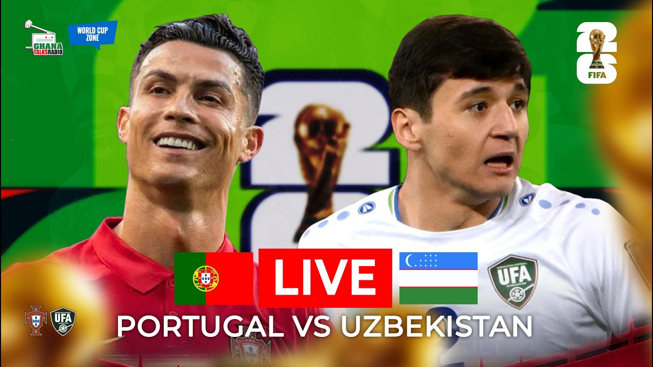 Portugal vs Uzbekistan Live Stream | FIFA World Cup 2026 cover art