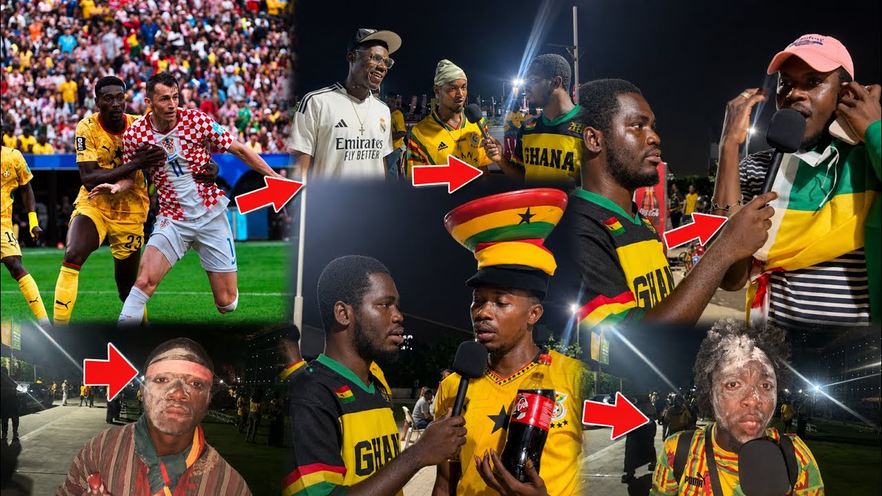 FANS REACT AFTER GHANA 🇬🇭 1-2 CROATIA 🇭🇷; WE ARE STILL READY FOR ANY TEAM  cover art
