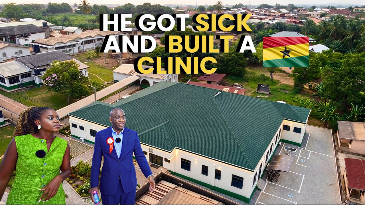 HE BUILT A CLINIC IN GHANA AFTER VISITING FROM AMERICA cover art