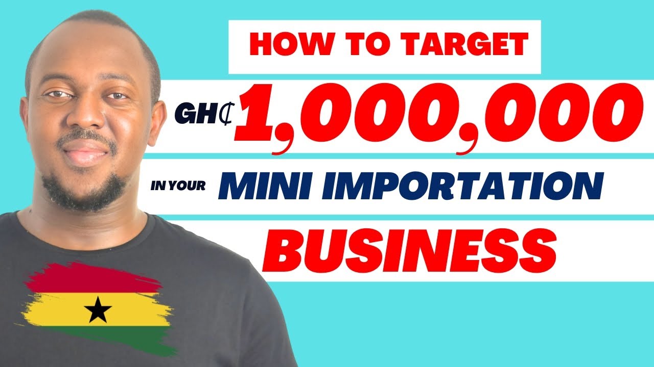 Hoe to make 1,000,000 profit in mini importation business in Ghana cover art