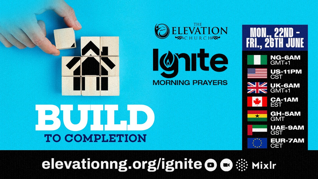 Ignite Morning Prayer | Pastor Godman Akinlabi | Monday, June 22nd, 2026 cover art