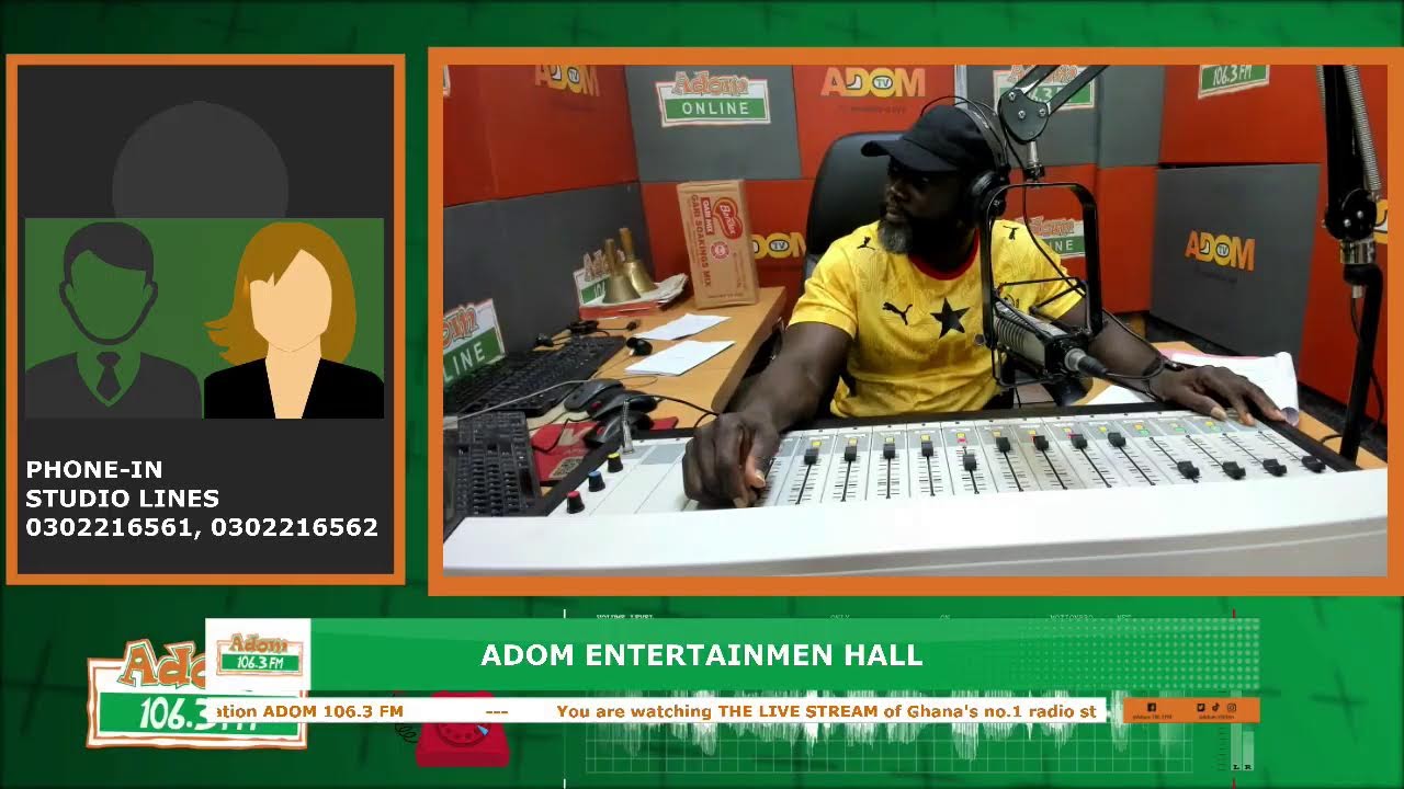 ADOM ENTERTAINMENT HALL | Saturday, 27th June, 2026