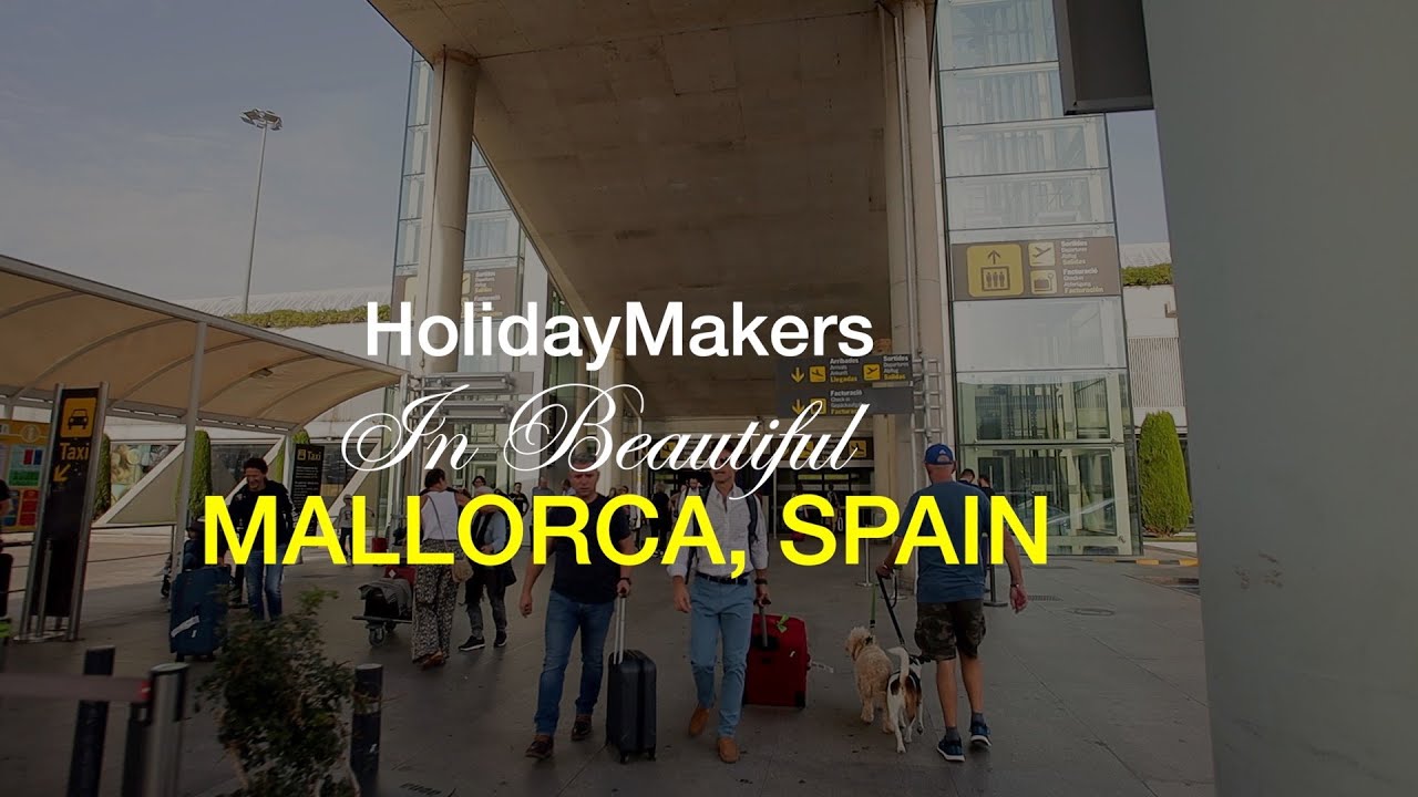TOUCHDOWN AT MALLORCA FIRST BEFORE IBIZA IN SPAIN