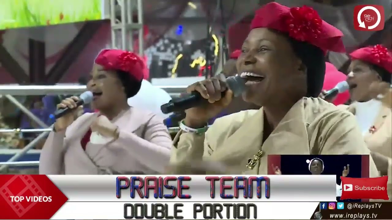PRAISE TEAM WORSHIP | DOUBLE PORTION cover art