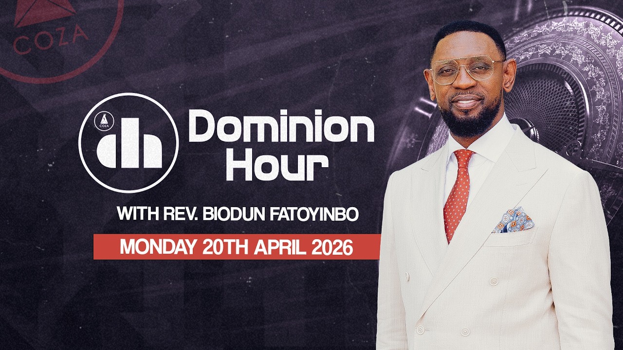 Dominion Hour With Reverend Biodun Fatoyinbo | Monday, 20th April 2026 cover art
