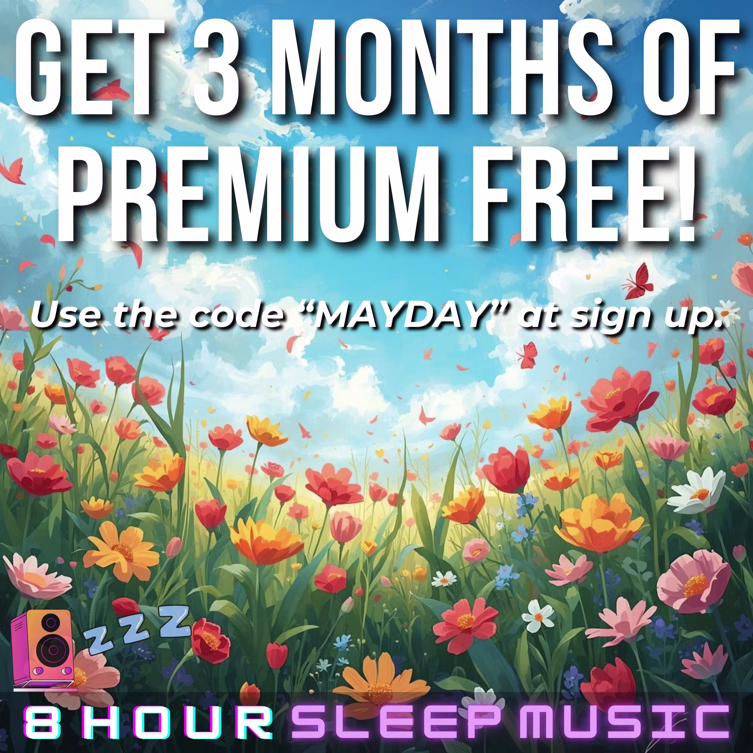 ๐ GET 3 MONTHS FREE of 8 Hour Sleep Music Premium | Get the Friday Night Bonus Episode! Use code "MAYDAY" at sign up ๐ป๐ผ๐ท cover art