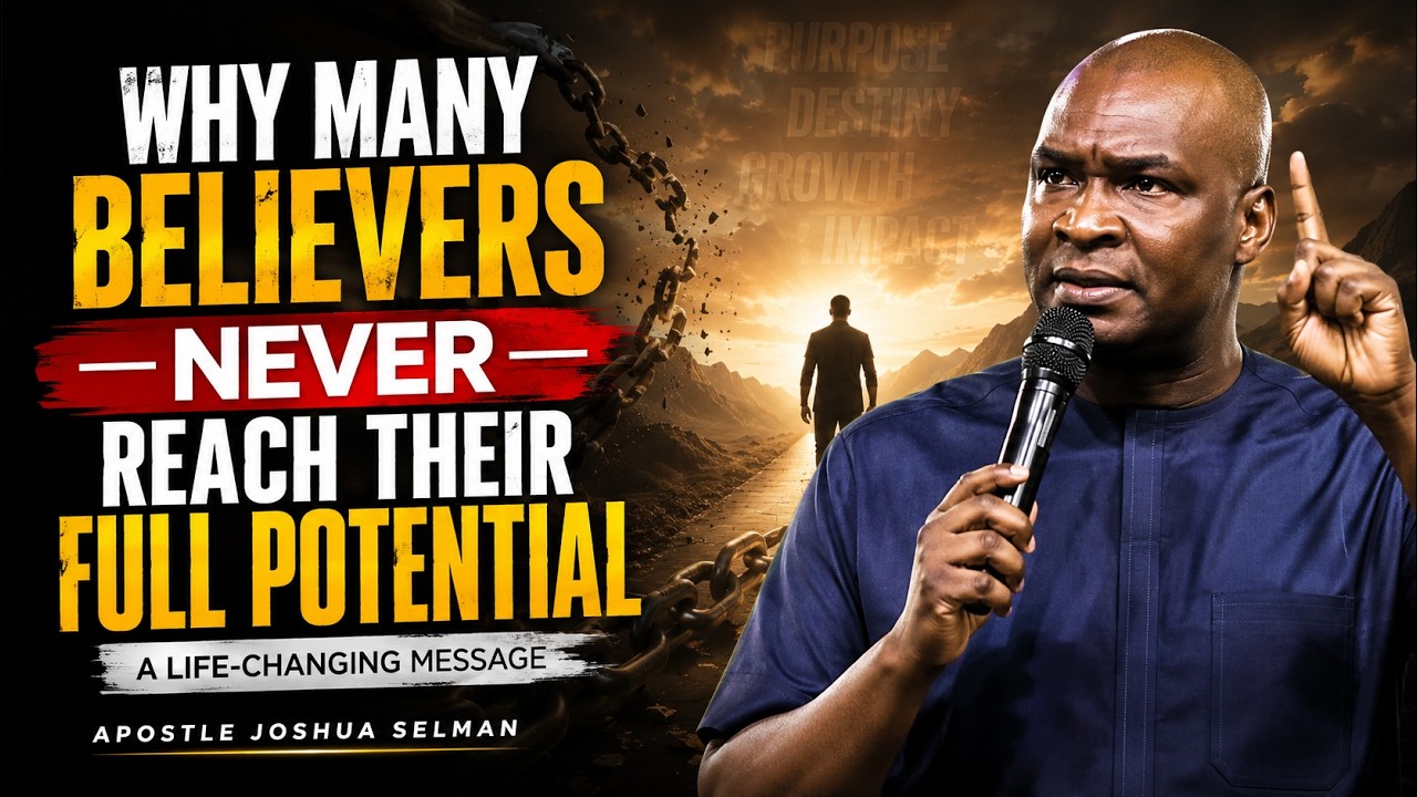 Why Many Believers Never Reach Their Full Potential: A Life-Changing Message | Apostle Joshua Selman cover art