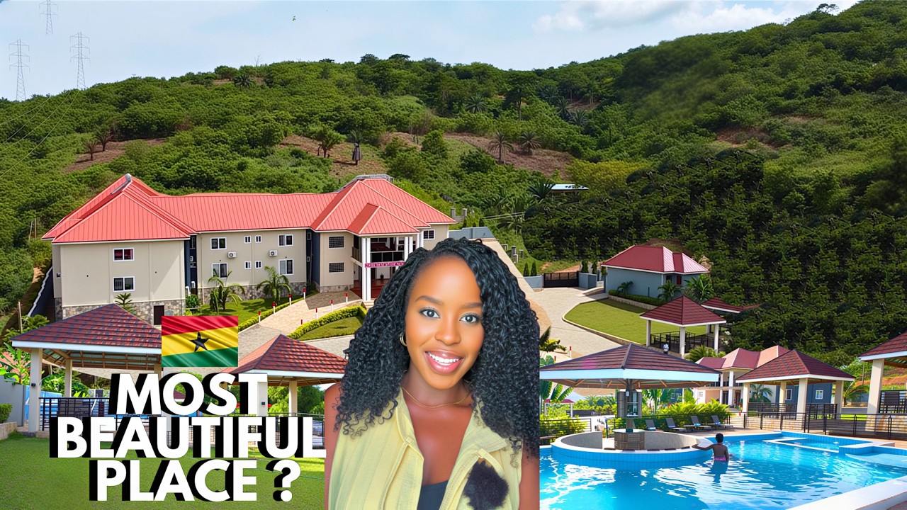 LET'S EXPLORE A HIDDEN HOTEL IN THE MOUNTAINS OF AKOSOMBO, GHANA | SNL MOUNTAIN VIEW HOTEL cover art