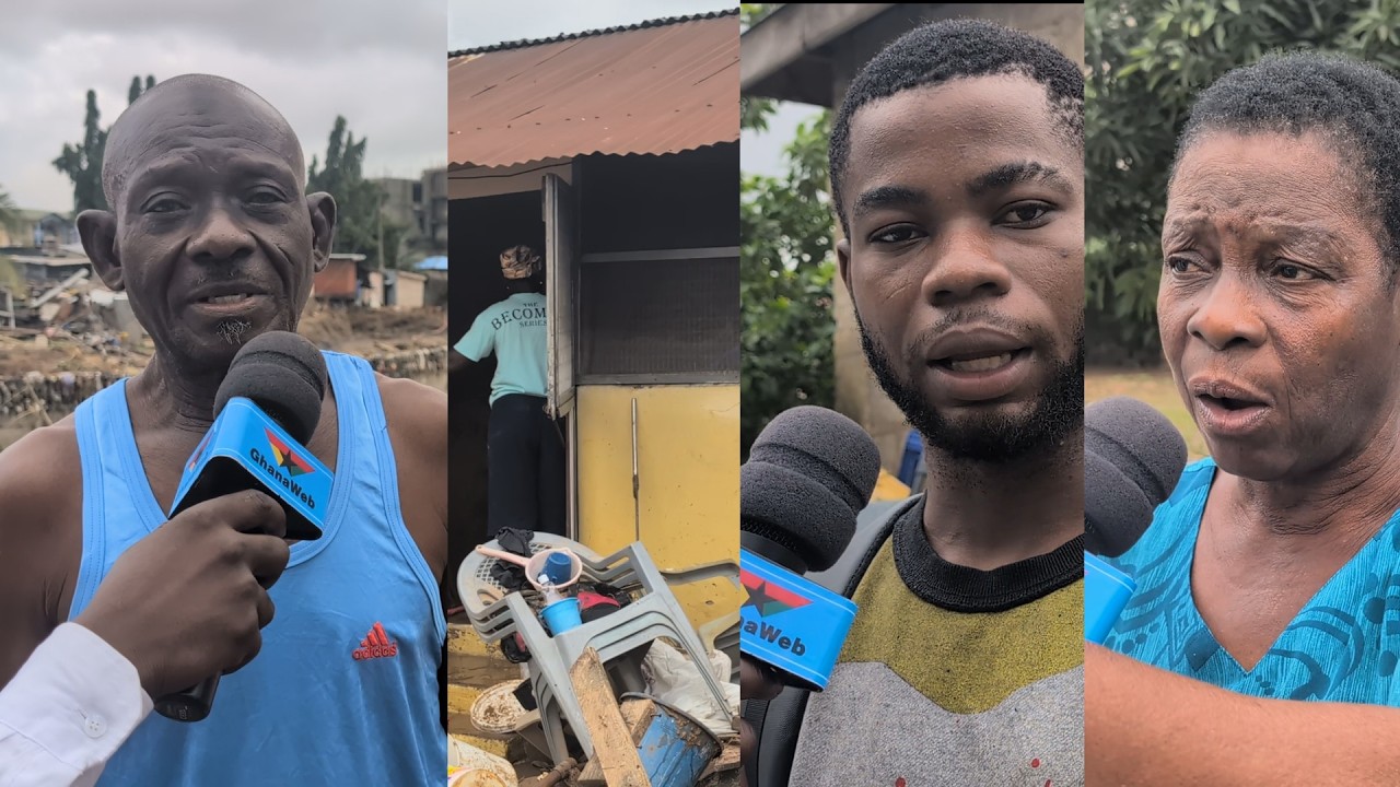 Accra Floods: Achimota residents left devastated as homes and businesses go under cover art