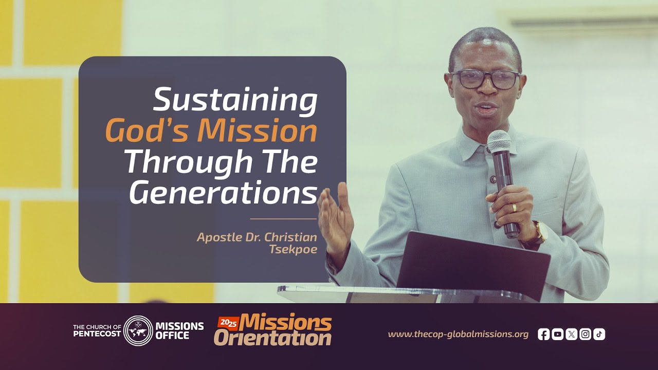 Sustaining God’s Mission Through The Generations. - Aps Dr. Christian Tsekpoe cover art