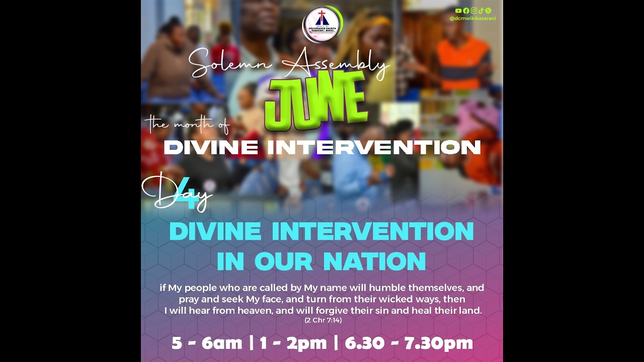 SOLEMN ASSEMBLY || DAY 4 || 3RD JUNE 26'- DIVINE INTERVENTION IN OUR NATION cover art