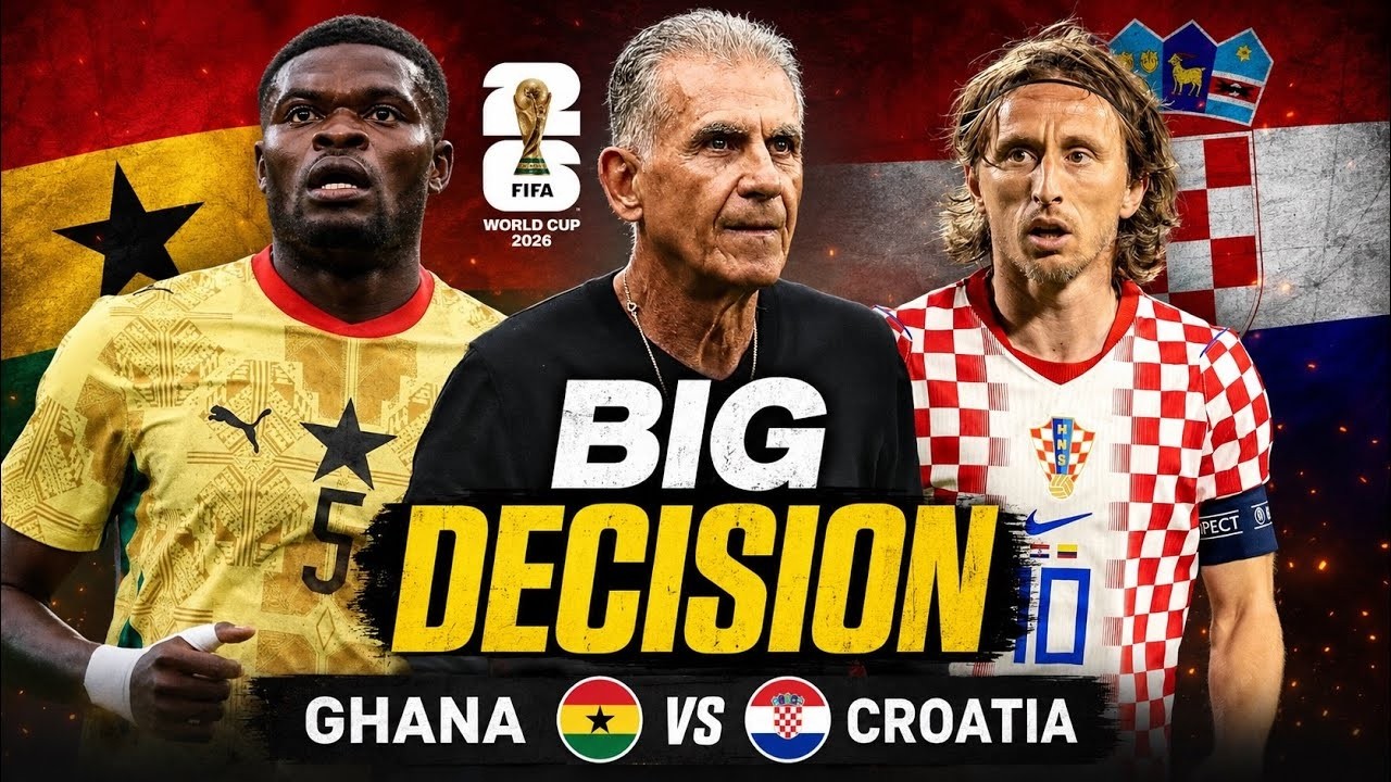 Live From Stadium: Ghana Vs Croatia FIFA WORLD CUP 2026 cover art