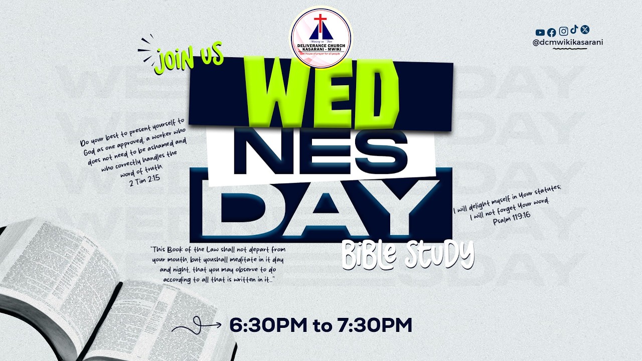 WEDNESDAY BIBLE STUDY | STUDY ON THE BOOK OF GALATIANS | 10TH JUNE 26' cover art