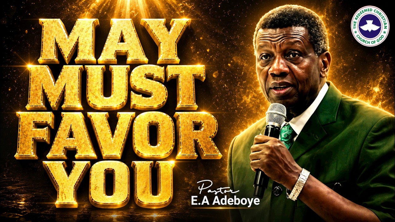 MAY MUST FAVOUR YOU... HERE'S WHY YOU CAN'T AFFORD TO MISS THIS! || PASTOR EA ADEBOYE cover art