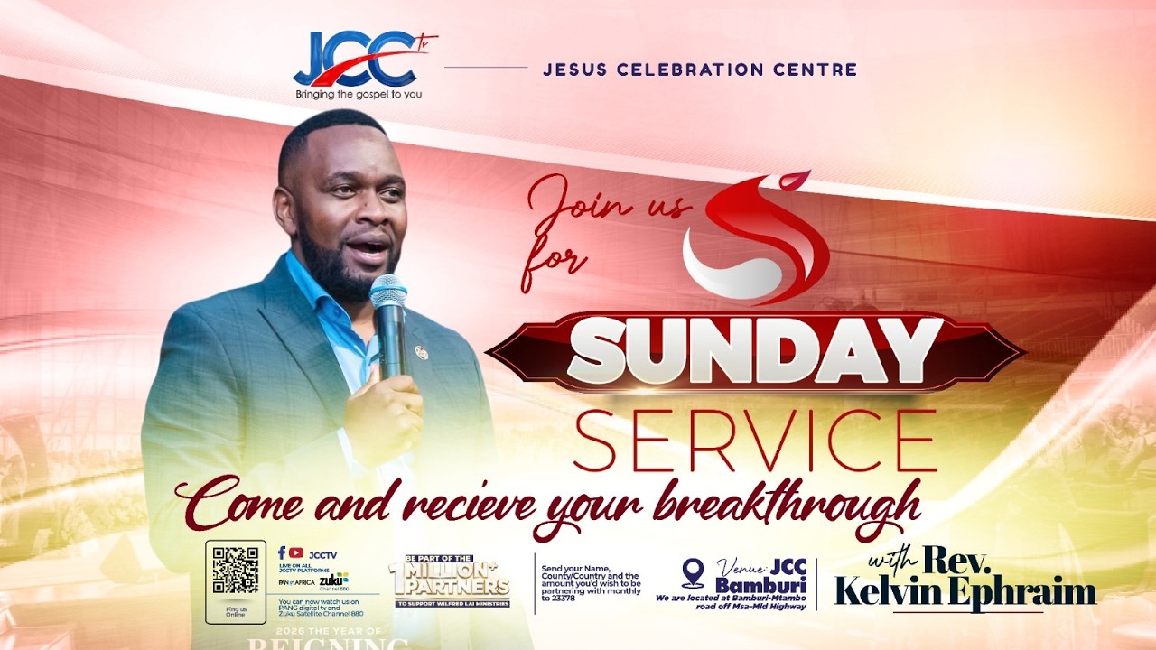 Sunday Service || Pastor Kelvin Ephraim || Live from JCC Bamburi — Mombasa cover art