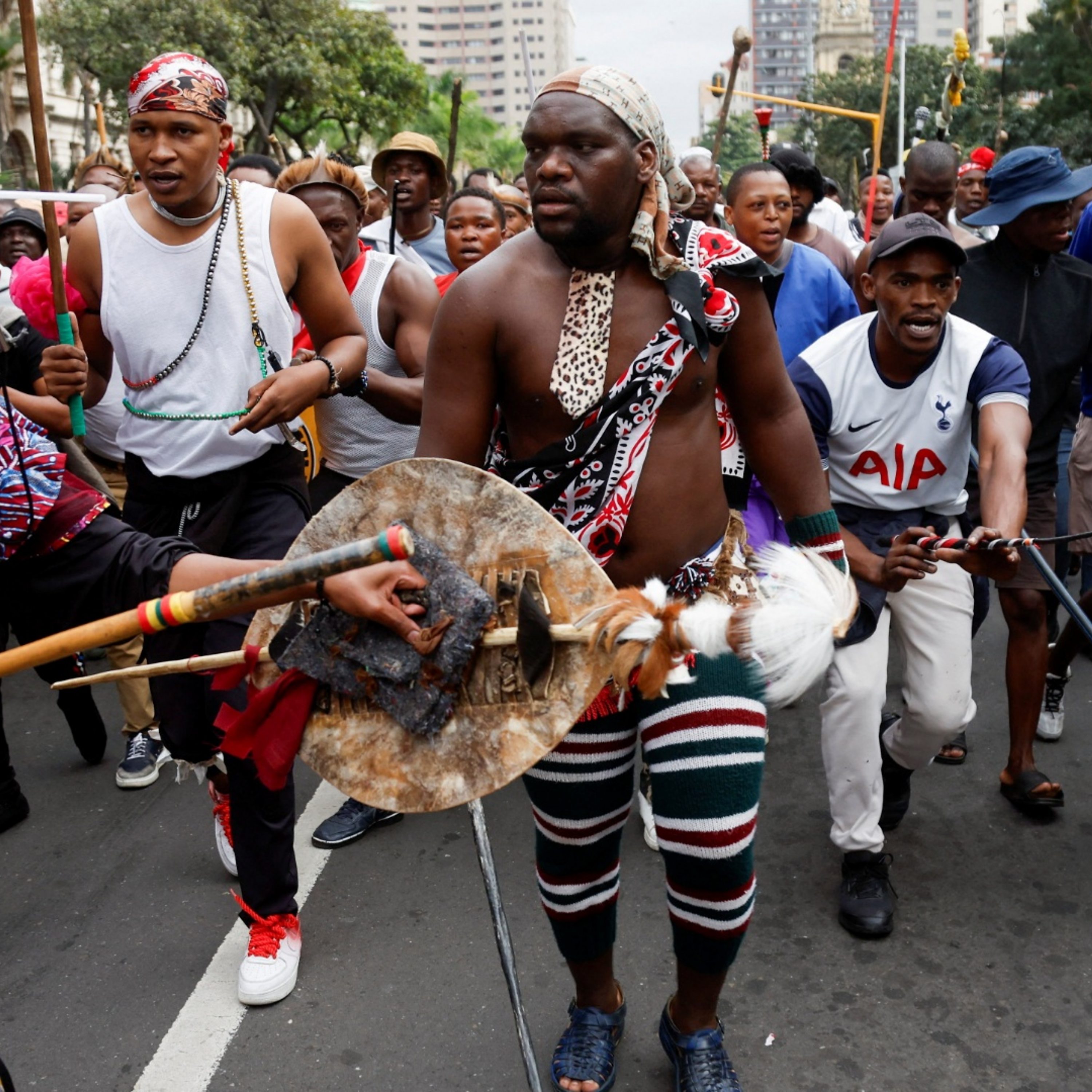 South Africans hold protests against migrants