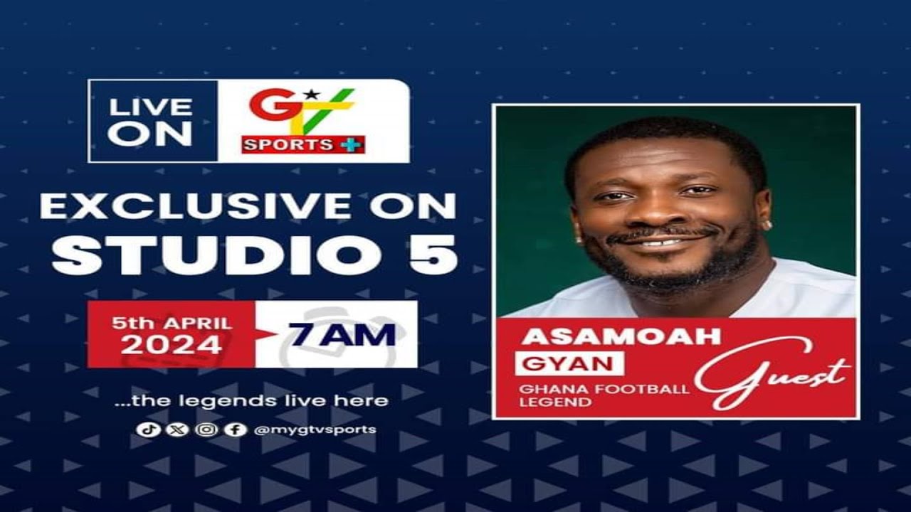 Exclusive with Football Legend, Asamoah Gyan cover art
