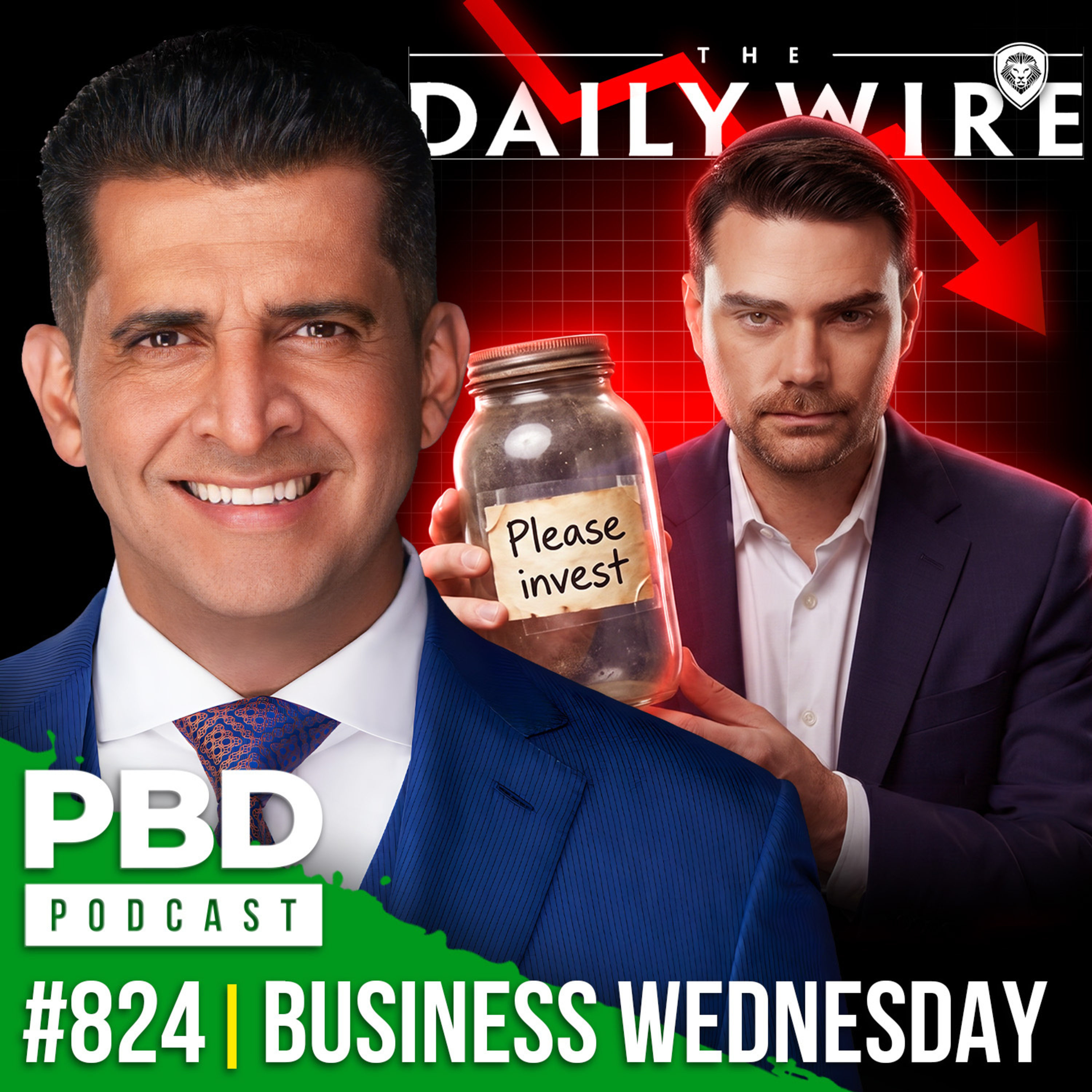 House Passes Housing Bill, Daily Wire $2B IPO, Knicks Trash Can Lady Fired | PBD Podcast #823 cover art