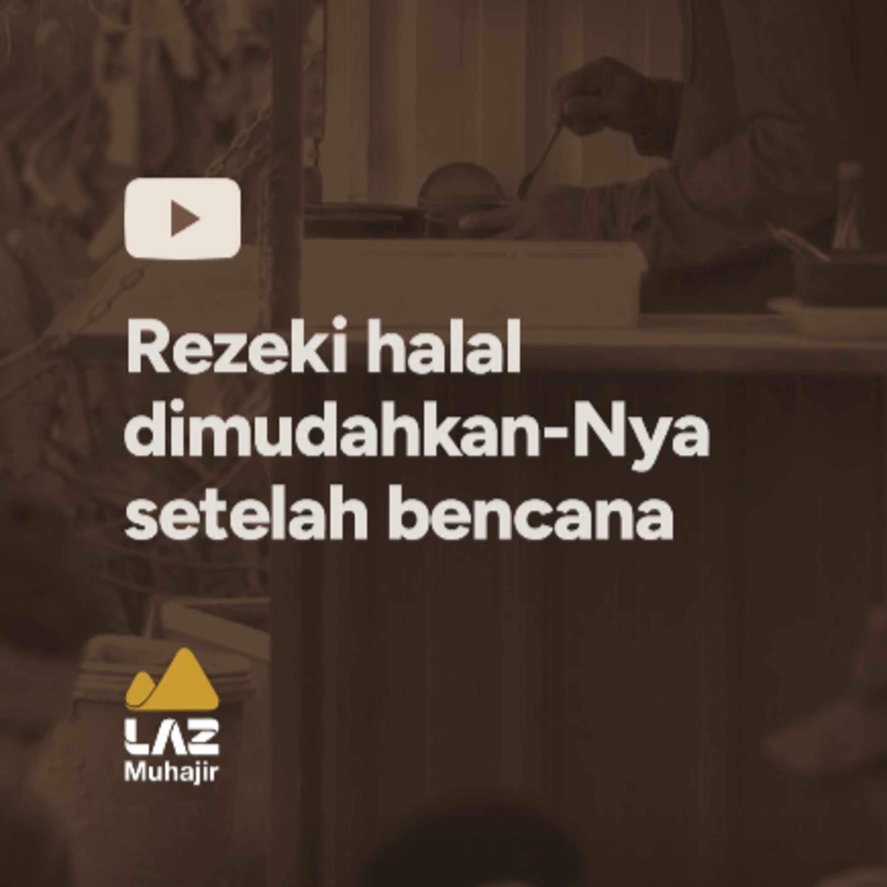 Rezeki halal dimudahkan-Nya setelah bencana cover art