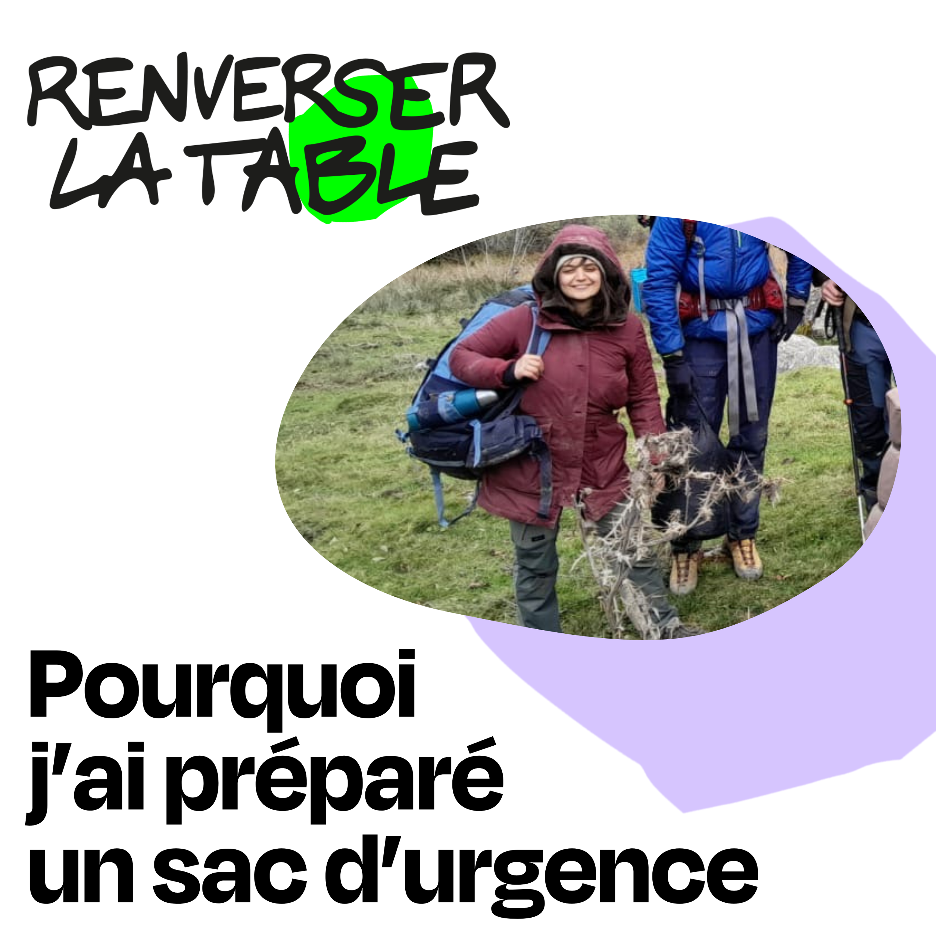 Pourquoi j'ai préparé un sac d'urgence cover art
