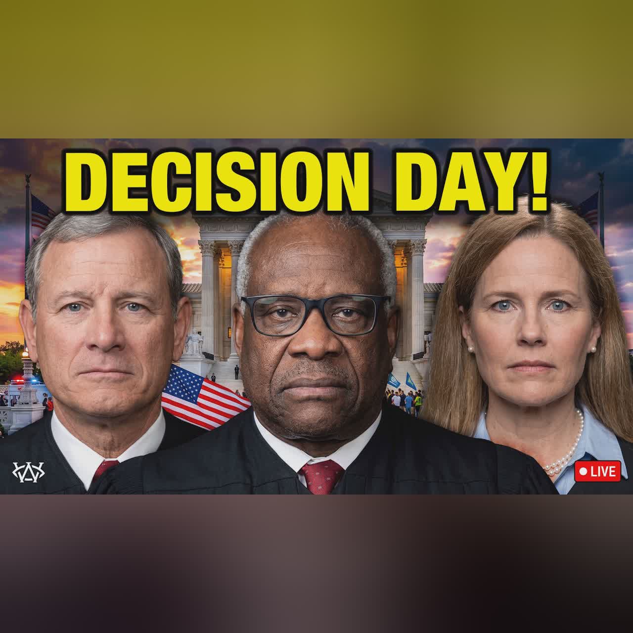 Supreme Court FINAL Decision Day! 🏛️ Birthright Citizenship! Election Cash! Women's Sports!