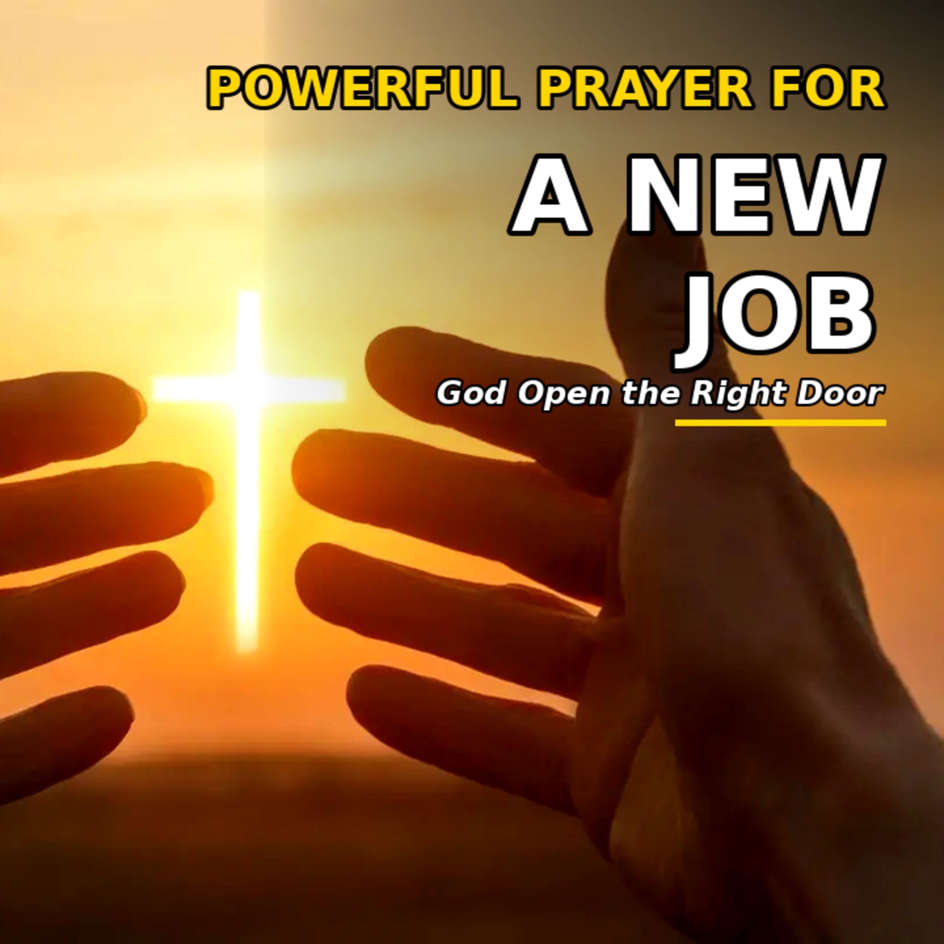 Powerful Prayer for a New Job | God Open the Right Door for Me cover art