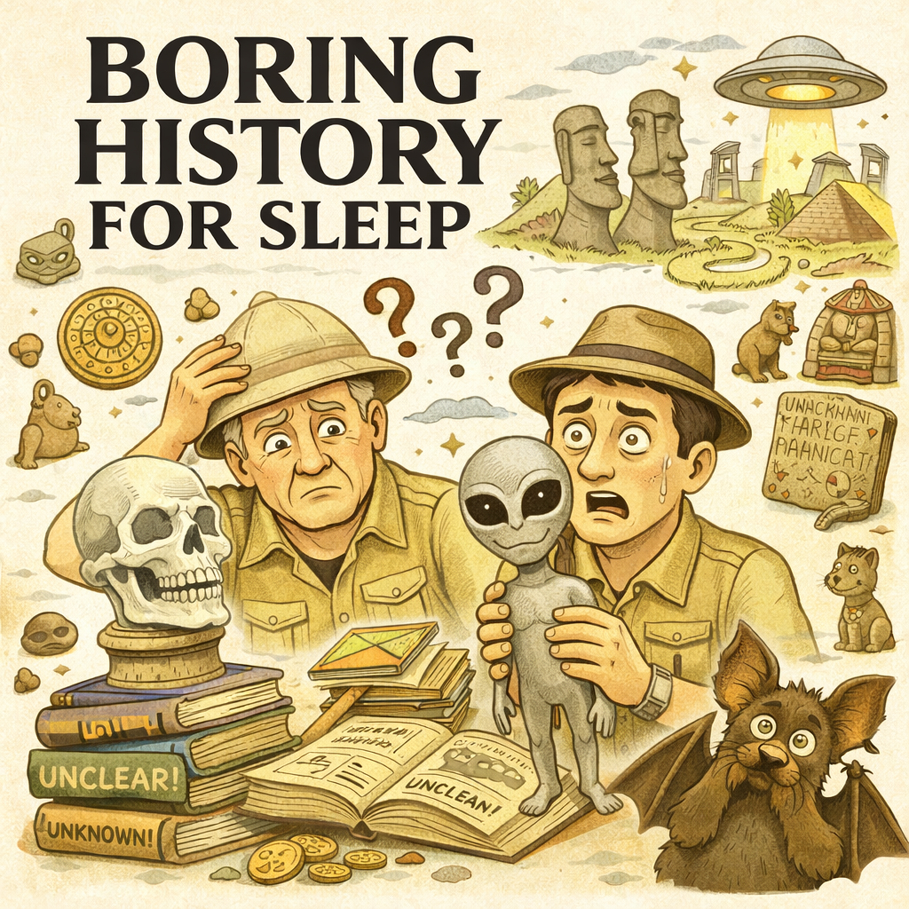 50 Archaeological Mysteries Science Still Can’t Explain 🏺 Hidden Secrets of Ancient Worlds | Boring History For Sleep cover art