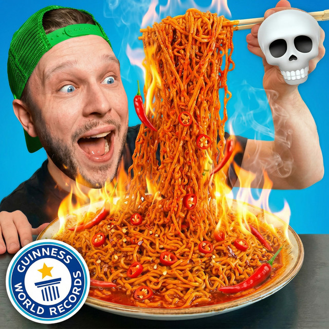 Je Mange les Nouilles les plus PIQUANTES du MONDE ! cover art