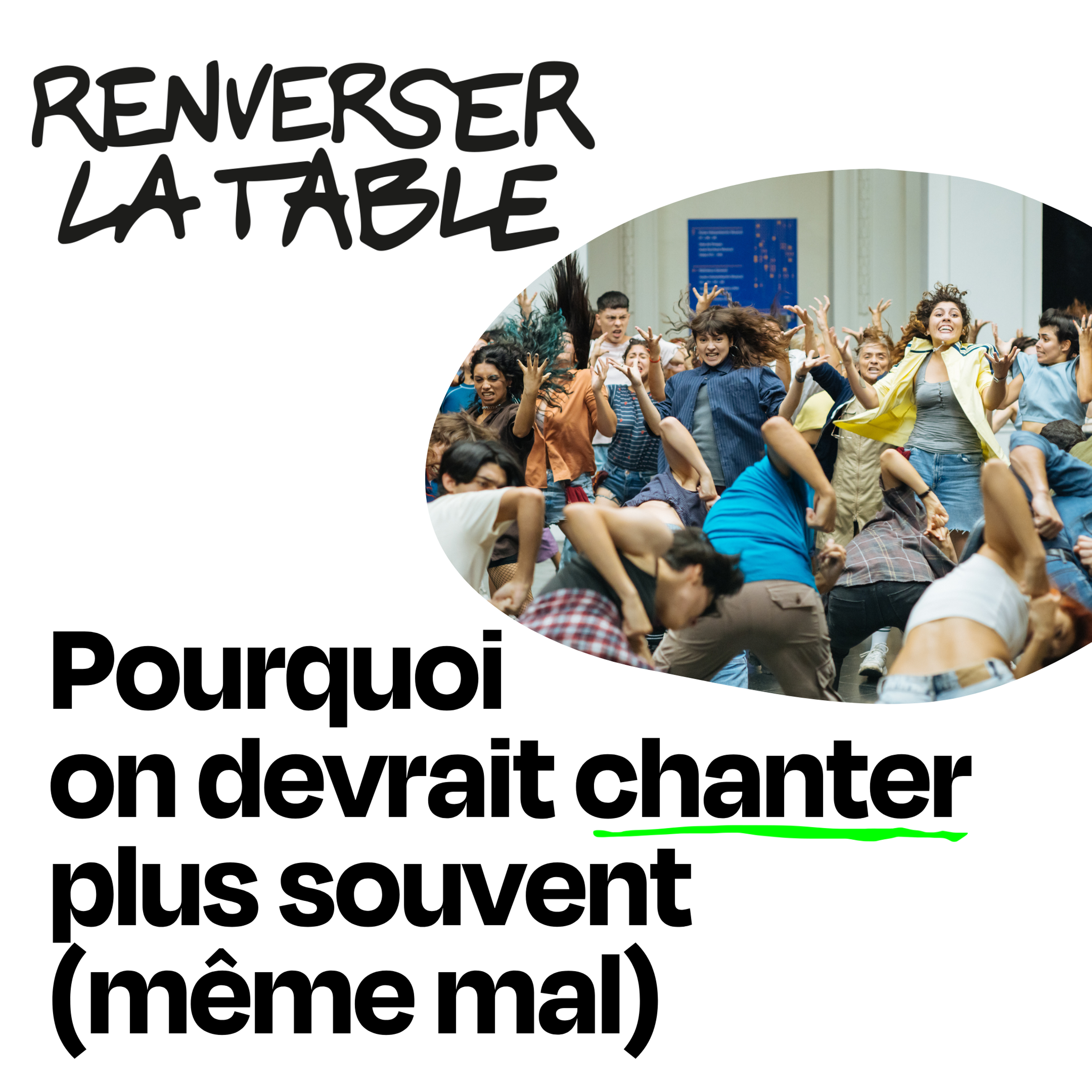 Pourquoi on devrait chanter plus souvent (même mal) cover art