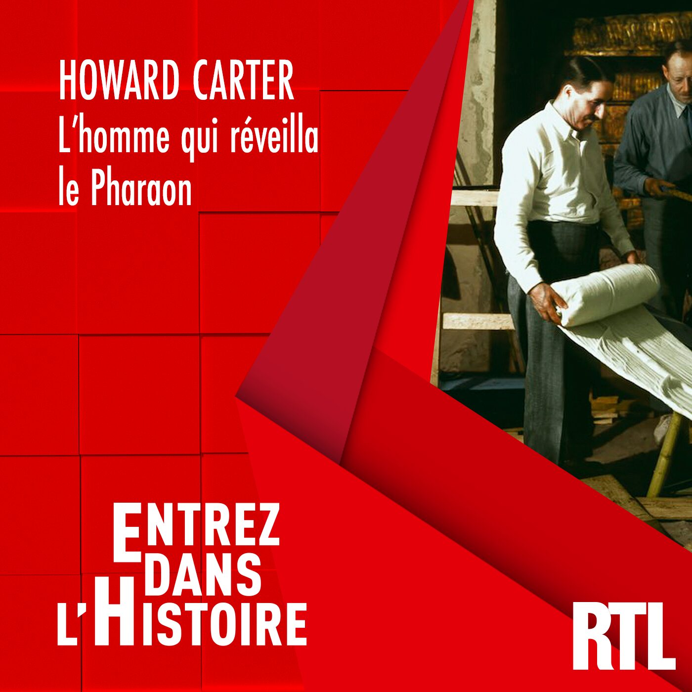 Howard Carter : l'homme qui réveilla le Pharaon cover art