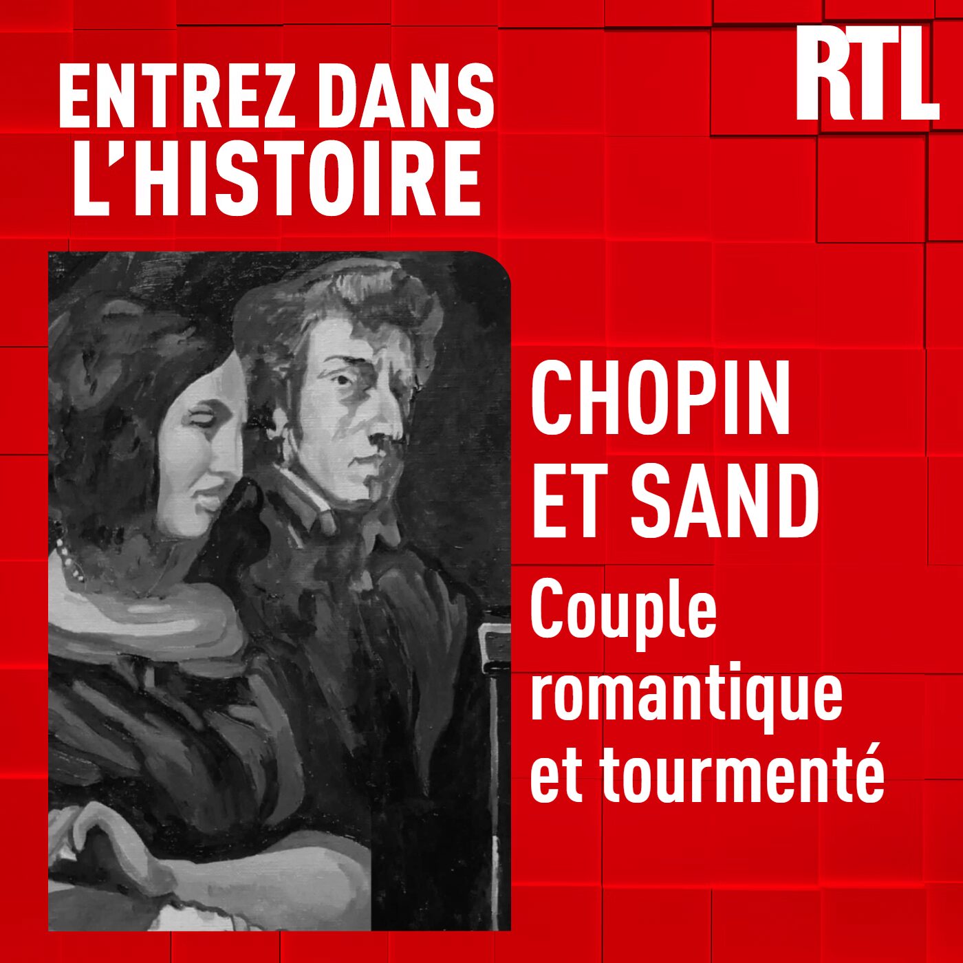 Chopin et Sand : couple romantique et tourmenté cover art