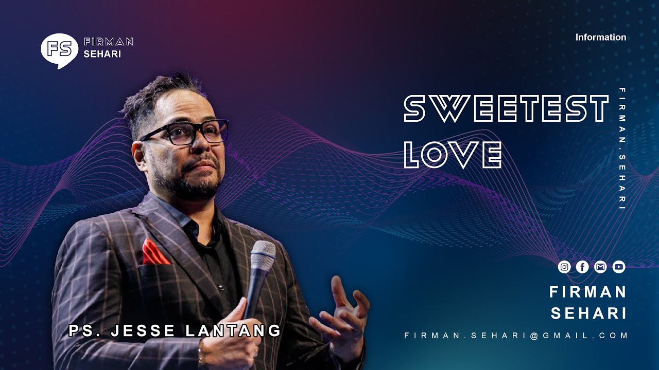 SWEETEST LOVE - PS JESSE LANTANG - Firman Sehari cover art
