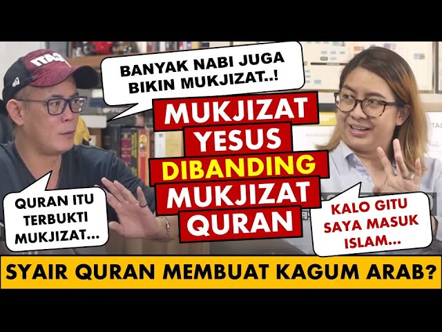 🔴 Mukjizat Quran atau Mukjizat Yesus | Dondy Tan dan Mualaf Kezia cover art