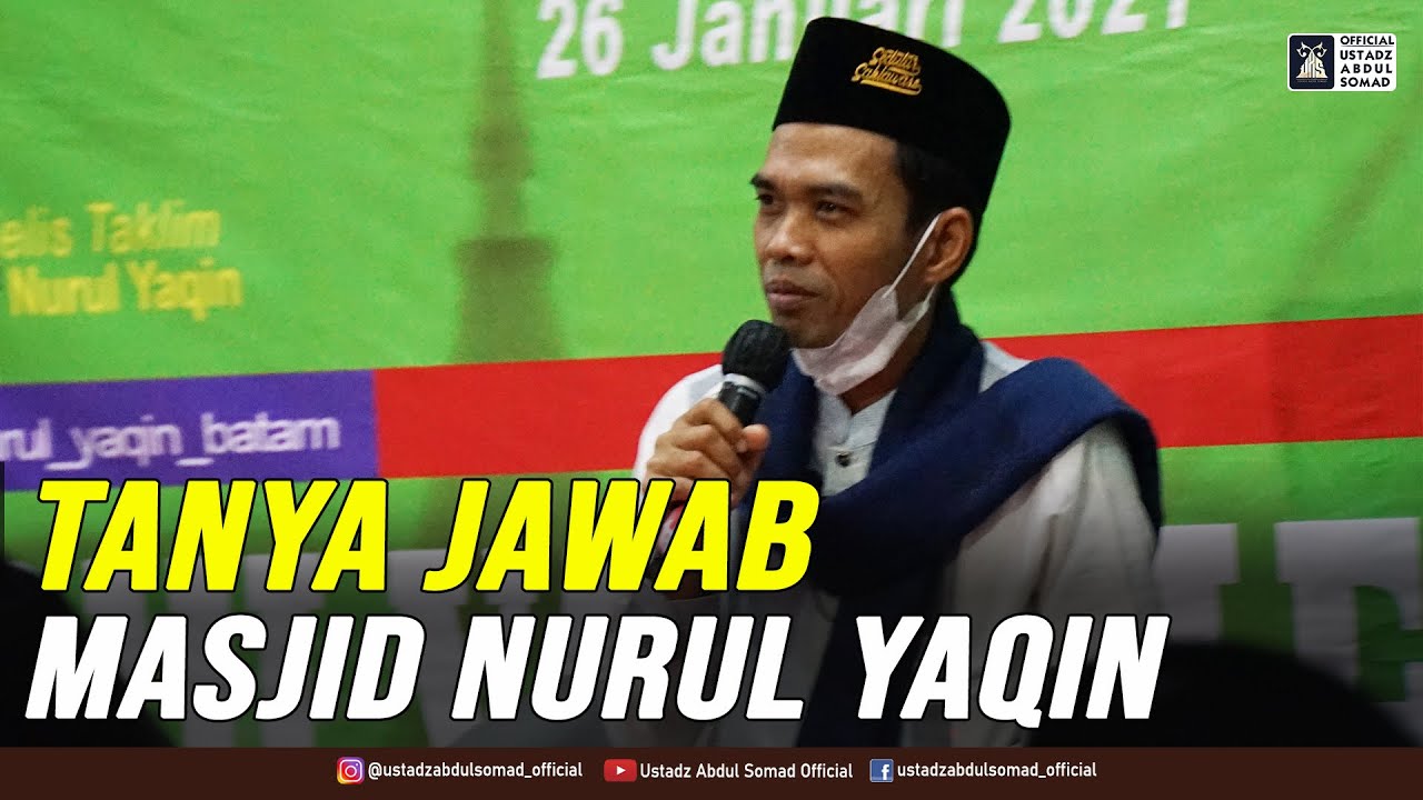 TANYA JAWAB DI MASJID NURUL YAQIN | Legenda, Batam Center, Batam 26.1.2021 cover art