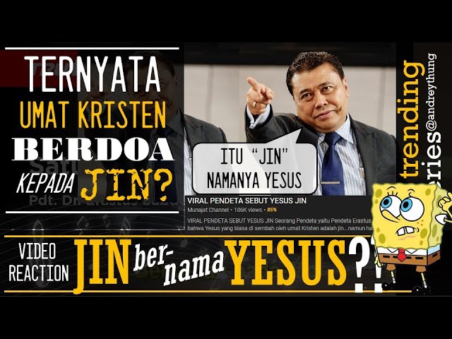 Ternyata Yesus adalah Jin? | Mencerna Ajaran "Jin" Yesus versi Pdt. Erastus Sabdono cover art