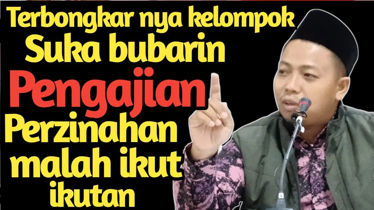 kenapa ini orang, pengajian kok di bubarkan zina ikut ikutan "Ustadz Muhammad Ridwan" cover art