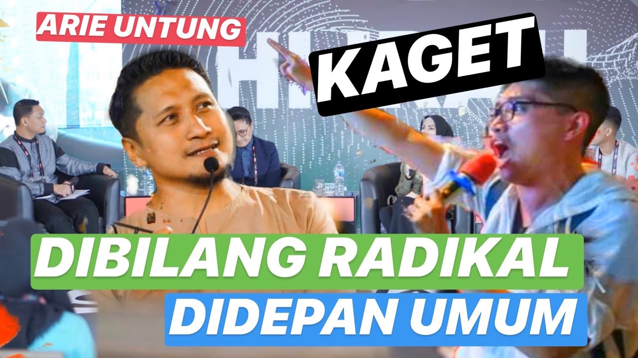 ARIE UNTUNG KAGET DIBILANG “RADIKAL” DI TALKSHOW cover art