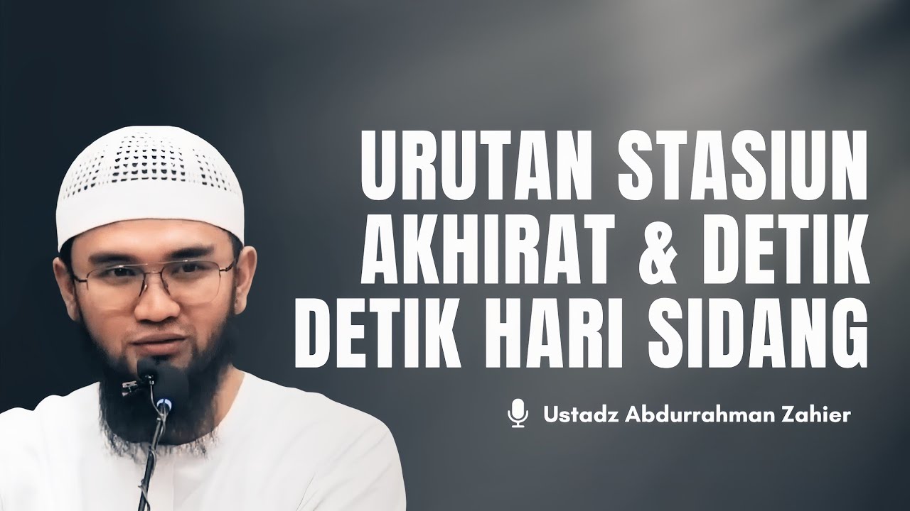Runtutan Stasiun Akhirat: Dari Mencekamnya Mahsyar Hingga Detik-Detik Mulut Kita Dikunci Total!  cover art